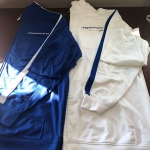 Set of Jordan zip up Basketball jackets